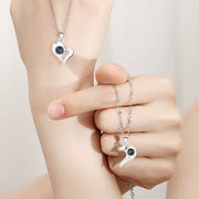 Copper Personalized 100 Language I Love You Projection Necklace