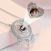 Copper Personalized 100 Language I Love You Projection Necklace