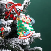 Personalized 2-5 Names Christmas Ornaments