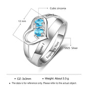 925 Sterling Silver Heart Ring