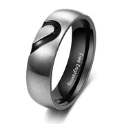 Personalized Stainless Steel Couple Ring