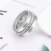 Fashion Rhodium Plated Ring