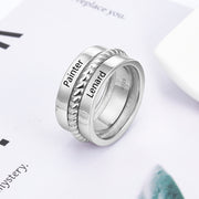 Fashion Rhodium Plated Ring