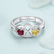 925 Sterling Silver Infinity Rings