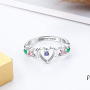 S925 Personalized Name Cubic Zircon Rings