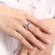 S925 Birthstone Name Rings