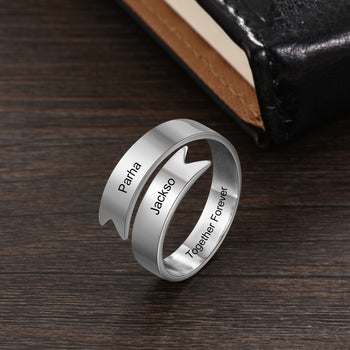 Staineless Steel Couple Rings