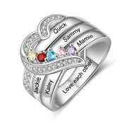 925 Sterling Silver Engraving Ring