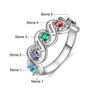 Rhodium plated Custom Ring