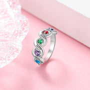 Rhodium plated Custom Ring