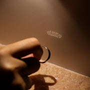 Personalized S925 silver Projection Custom Ring