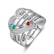 925 Sterling Silver Engraving Ring