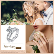 Moissanite S925 Silver Ring
