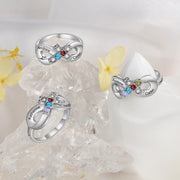 Personalized Cross Ring