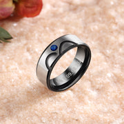Custom Stainless Steel Couple Ring