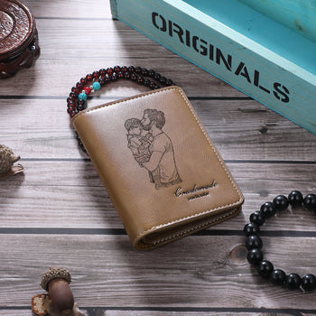 Fashion Personalized Leather Wallet