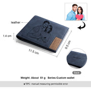 Fashion Personalized Photo Leather Wallet